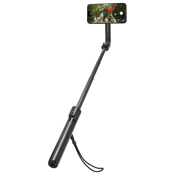 Spigen MagSafe Tripod Selfie Stick - met afstandsbediening - Universeel - 120CM - Zwart