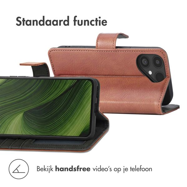 imoshion Luxe Bookcase Fairphone 6 - Bruin