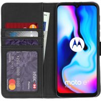 imoshion Luxe Bookcase Motorola Moto E7 Plus / G9 Play - Zwart