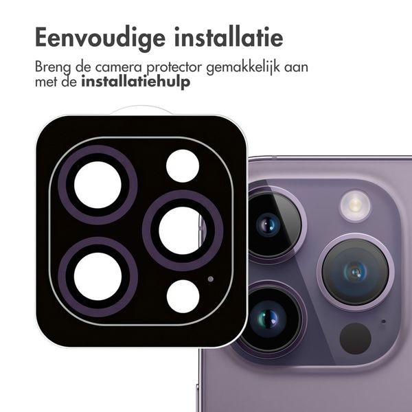 imoshion 2 Pack Camera lens protector Apple iPhone 14 Pro / 14 Pro Max - Paars