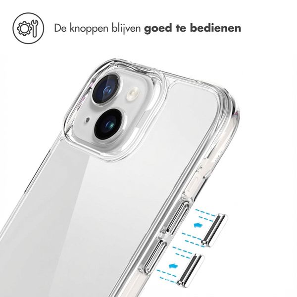 imoshion Rugged Air Case Apple iPhone 15 - Transparant