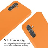 imoshion Siliconen hoesje met koord Samsung Galaxy A54 (5G) - Oranje