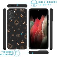 imoshion Design hoesje Samsung Galaxy S21 FE - Stars Sky