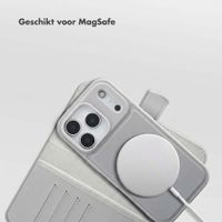 Accezz Edge Uitneembare Bookcase met MagSafe Apple iPhone 18 Pro / 17 Pro - Grijs