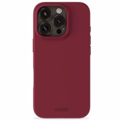 Holdit Silicone Case iPhone 16 Pro Max - Red Velvet