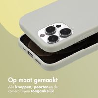 imoshion Color Backcover Apple iPhone 12 (Pro) - Grijs