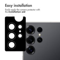 imoshion Camera Protector Glass 2-pack Samsung Galaxy S25 Ultra - Black Titanium