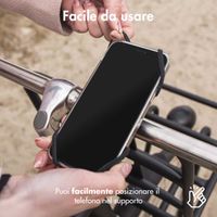 imoshion Siliconen Telefoonhouder Fiets - Universeel - Zwart