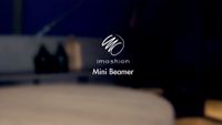 imoshion Mini projector - Mini beamer WiFi - 3400 lumen - Wit