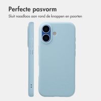 imoshion Texture Backcover Apple iPhone 17 - Lichtblauw