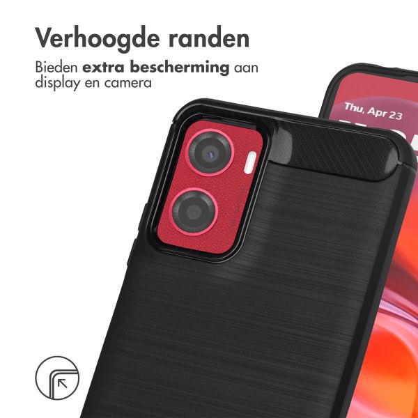 imoshion Brushed Backcover Motorola Moto G05 / E15 - Zwart