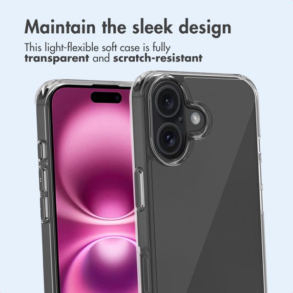 imoshion Protective Back Cover Apple iPhone 16 Plus - Transparent