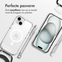 imoshion MagSafe Backcover met afneembaar koord Apple iPhone 15 - Transparant