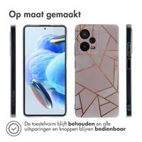 imoshion Design hoesje Xiaomi Redmi Note 12 Pro (5G) - Pink Graphic