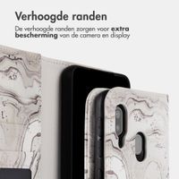 imoshion Design Bookcase Samsung Galaxy A20e - Sandy Marble