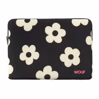 Wouf Daily laptop hoes 13-14 inch - Laptopsleeve - Night Daisy