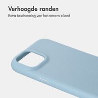 imoshion Texture Backcover iPhone 12 / 12 Pro - Lichtblauw
