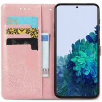 imoshion Mandala Bookcase Samsung Galaxy S22 - Rosé Goud