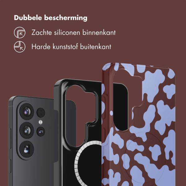 Selencia Vivid Backcover met MagSafe Samsung Galaxy S26 Ultra - Moo'd Lavender Glow