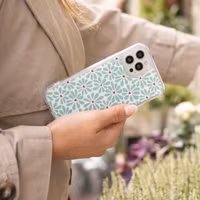 imoshion Design hoesje Apple iPhone SE (2022 / 2020) / 8 / 7 - Bloom Love Sage Green