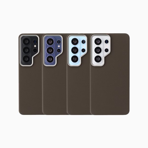 Accezz Mesh Backcover met MagSafe Samsung Galaxy S26 Ultra - Bruin