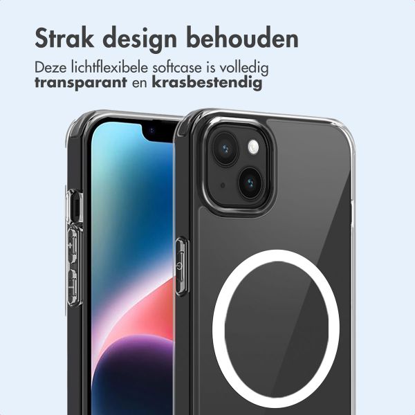 imoshion Protective Backcover met MagSafe Apple iPhone 14 Plus - Transparant