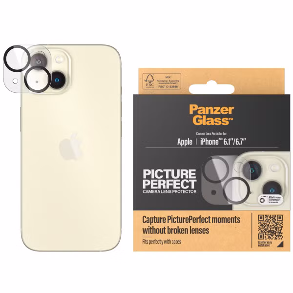 PanzerGlass Camera Protector Apple iPhone 15 / 15 Plus