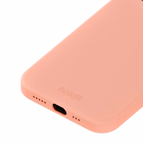 Holdit Silicone Case Apple iPhone 12 (Pro) - Pink Grape