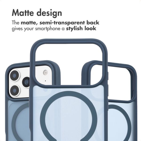 imoshion Colour Guard Back Cover with MagSafe Apple iPhone 17 Pro - Dark Blue
