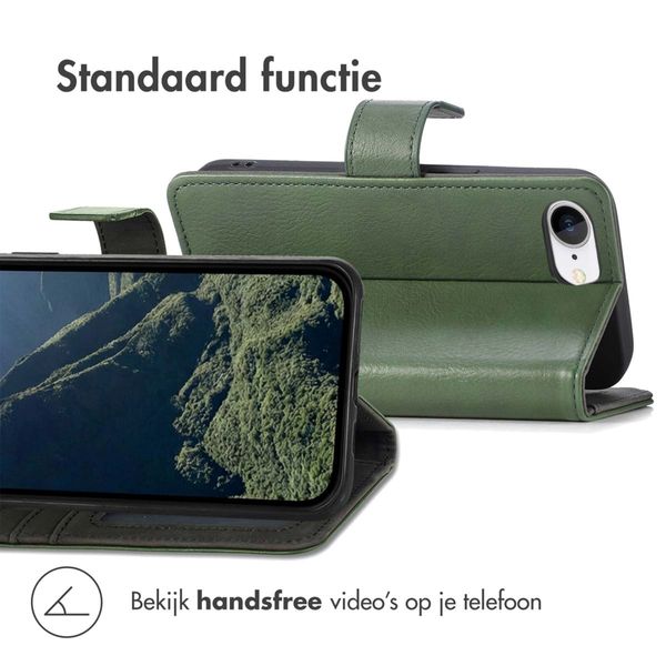 imoshion Luxe Bookcase Apple iPhone 17e / 16e - Groen