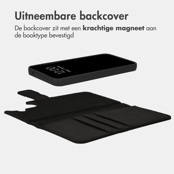 imoshion Uitneembare 2-in-1 Luxe Bookcase Samsung Galaxy A26 - Zwart