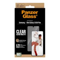 PanzerGlass Ultra-Wide Fit Anti-Bacterial Screenprotector incl. applicator Samsung Galaxy S26 Plus
