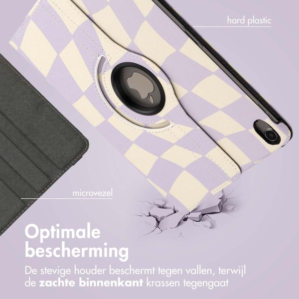 imoshion 360° Draaibare Design Bookcase Apple iPad Air 5 (2022) / Air 4 (2020) - Dancing Cubes