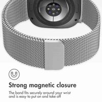 imoshion Milanese magnetic band Samsung Galaxy Watch Ultra 2 (2026) / Ultra (2024/2025) - Silver