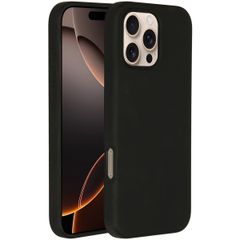 Accezz Liquid Silicone Back Cover with MagSafe Apple iPhone 16 Pro Max - Black