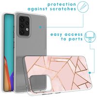 imoshion Design hoesje Samsung Galaxy A52(s) (5G/4G) - Pink Graphic