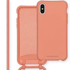 imoshion Color Backcover met afneembaar koord Apple iPhone X / Xs - Peach