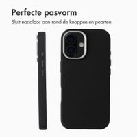 Accezz Mesh Backcover met MagSafe Apple iPhone 16 - Zwart