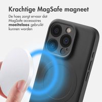 imoshion Color Backcover met MagSafe iPhone 15 Pro - Zwart