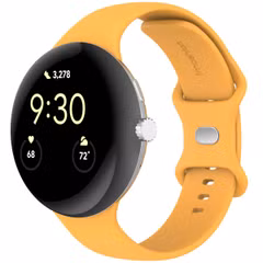 imoshion Siliconen⁺ bandje Google Pixel Watch 3 / 4 (45 mm) - Maat L - Geel