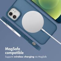 imoshion Colour Guard Back Cover with MagSafe Apple iPhone 12 (Pro) - Dark Blue
