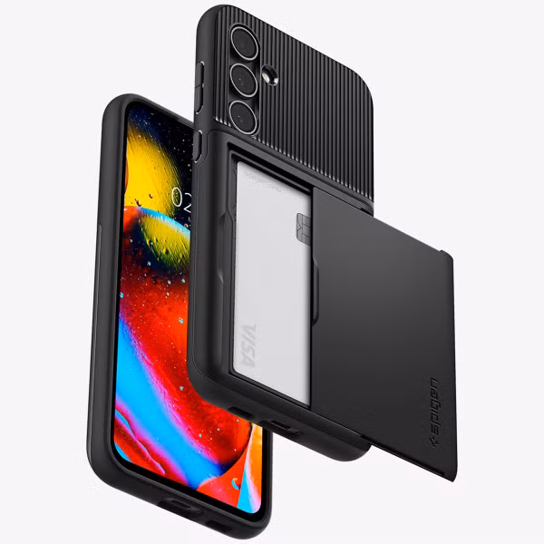 Spigen Slim Armor CS Backcover Samsung Galaxy S23 FE - Zwart