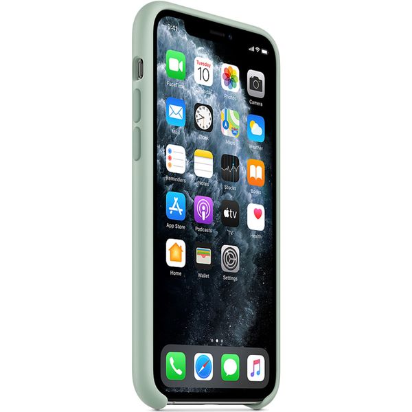 Apple Silicone Backcover Apple iPhone 11 Pro - Beryl