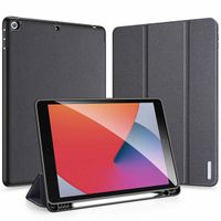 Dux Ducis Domo Bookcase iPad 9 (2021) 10.2 inch / iPad 8 (2020) 10.2 inch / iPad 7 (2019) 10.2 inch - Zwart