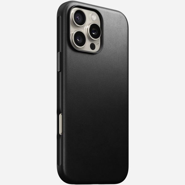 Nomad Modern Leather Case iPhone 16 Pro Max - Black