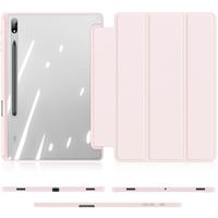 Dux Ducis Toby Bookcase Samsung Galaxy Tab S8 Plus / S7 Plus / S7 FE - Roze
