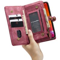 CaseMe Luxe Lederen 2 in 1 Portemonnee Bookcase iPhone 12 Mini