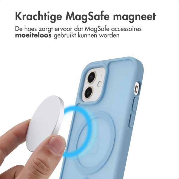 imoshion Color Guard Backcover met MagSafe iPhone 12 (Pro) - Lichtblauw