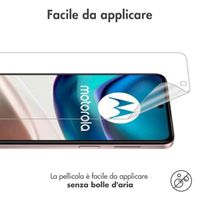 imoshion Screenprotector Folie 3 pack Motorola Moto G42