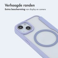 imoshion Transparante Bookcase met MagSafe Apple iPhone 14 / 13 - Lila